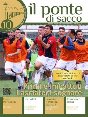 cover image of Il Ponte di Sacco--ottobre 2017